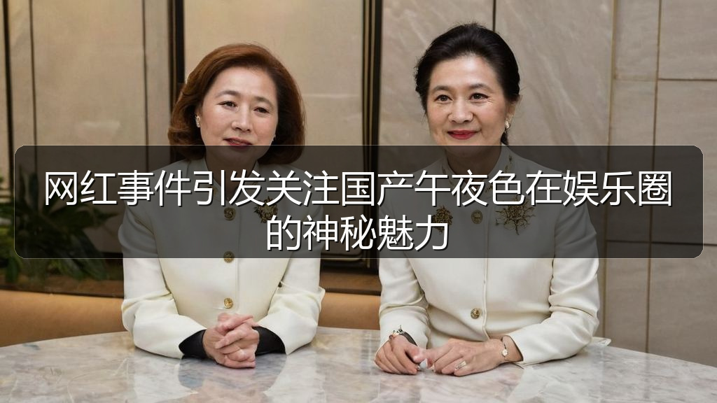 吃瓜网51 - 网红事件引发关注国产午夜色在娱乐圈的神秘魅力